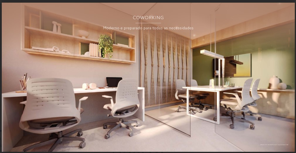 Sala de estar aconchegante com decoração moderna e varanda