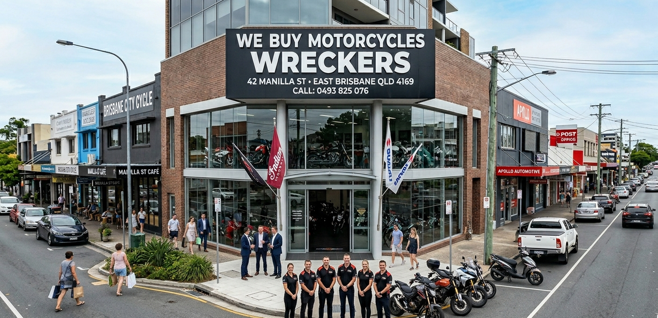 We Buy Motorcycles Wreckers Team