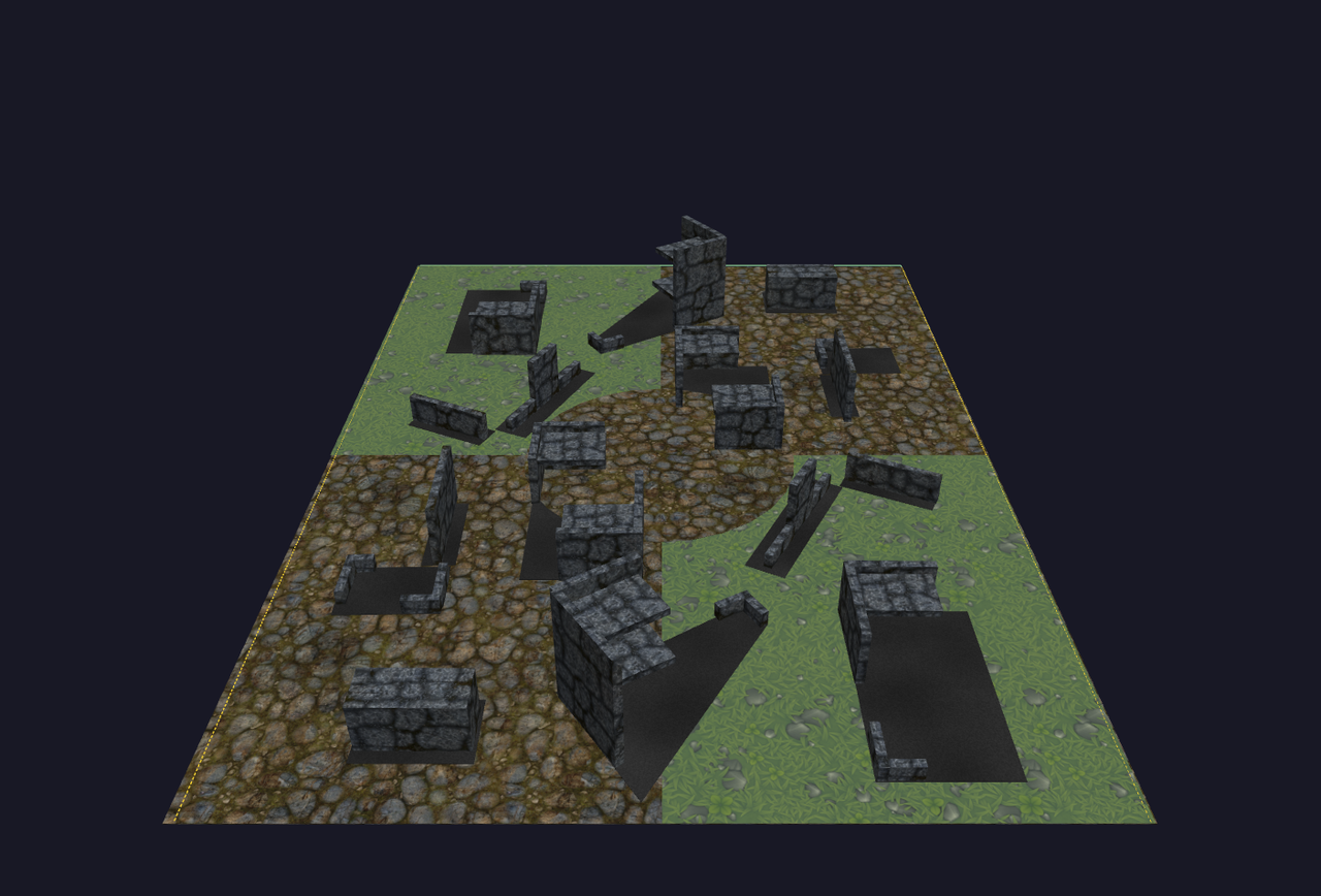 layout b purge the foe vs priority assets 3d