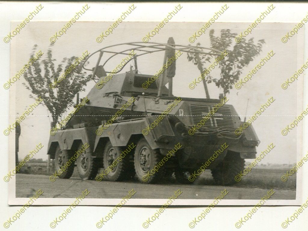 Foto, Pz.N.A.39, Panzerfunkwagen Sdkfz. 263 (8 R