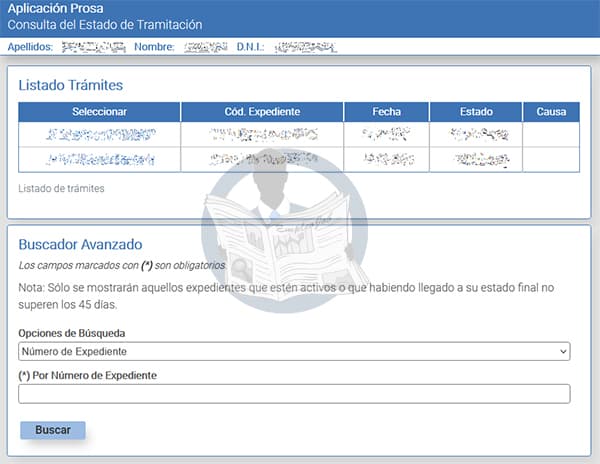 Listado de Trámites de la Seguridad Social