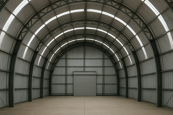 Преимущества строительства ангаров из металлоконструкций