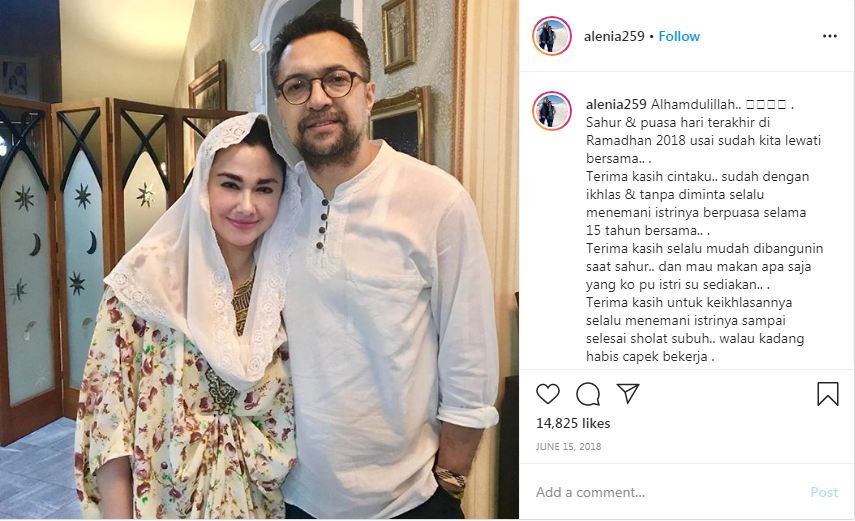 Nia Zulkarnaen dan Ari Sihasale
