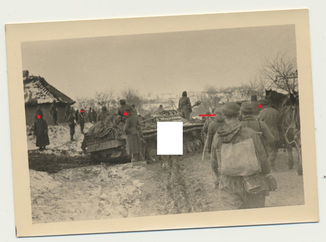 Russland Panzer Sturmgeschütz Soldaten Rückzug 1944