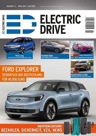 Cover: Electric Drive Magazin No 01-02 April 2023