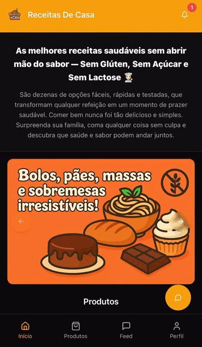 Demonstração do App