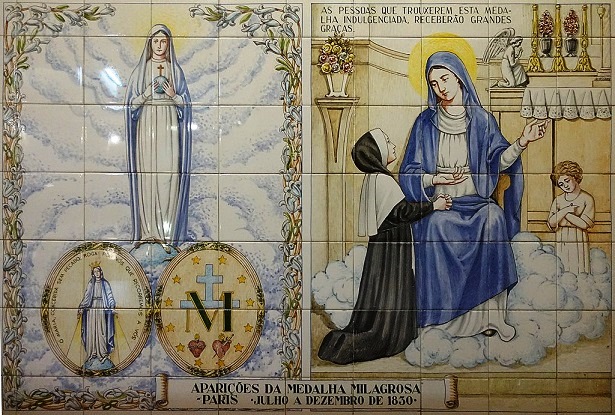 Maria stessa ha consegnato all'umanità la Medaglia Miracolosa dans Apparizioni mariane e santuari Apparizioni-della-Madonna-della-Medaglia-Miracolosa-in-Rue-du-Bac-a-Parigi