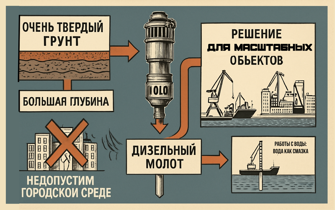 Динамическая забивка