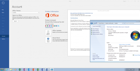 Microsoft Office Professional Plus Version 1902 (Build 11328.20158) (x86-x64) 2019