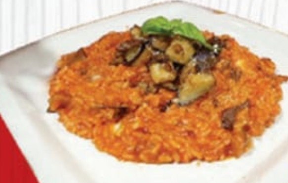 Risotto melanzane