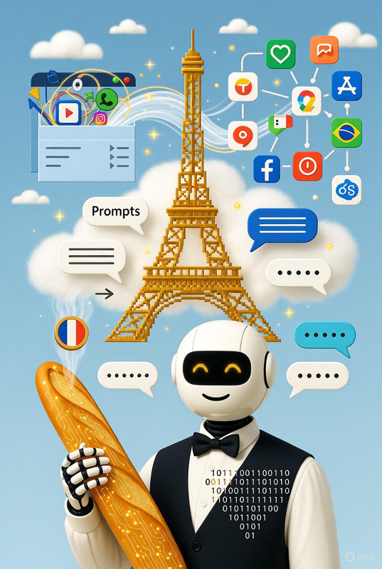🇫🇷 ChatGPT Francês Gratuito: O "Le Chat" que Bagunça o Mercado Sem Cobrar um Centavo pelo Baguette Digital