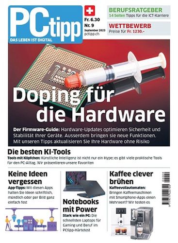 Cover: Pctipp Magazin No 09 September 2023