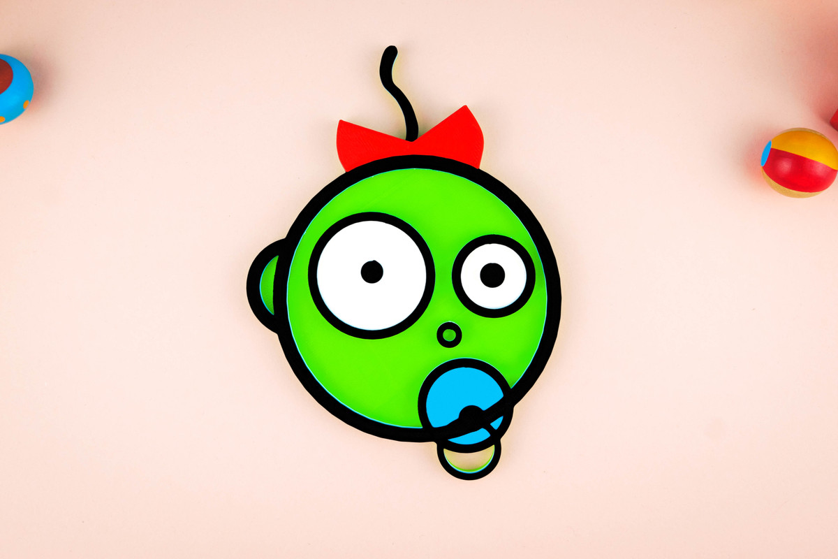BABY D ポスター Donna PBS Kids Dash Logo 3D Printed Dot 20th Century Fox Toy