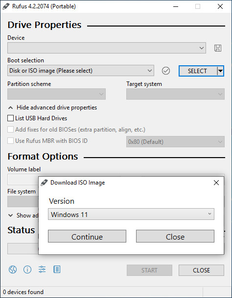 La herramienta más rápida para crear USB booteables, Rufus 4.10.2279