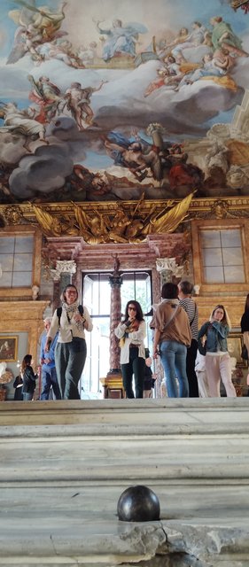 Roma y Florencia en 3 días - Blogs de Italia - Roma: Galería Colonna, único fresco de Caravaggio, Criptas, Vaticano etc (10)
