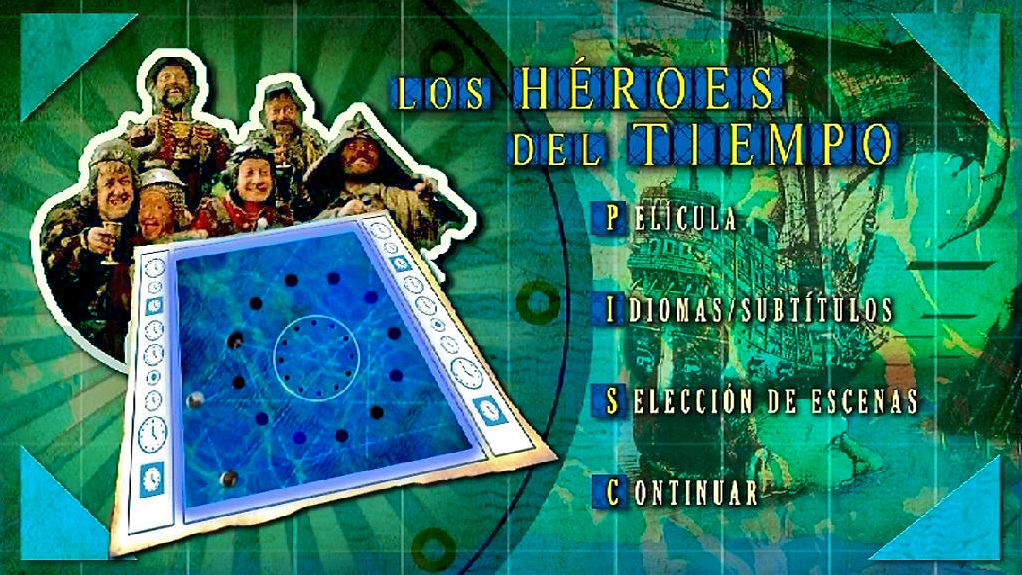 TIME BANDITS EE MENU - Los héroes del tiempo (Time Bandits) [1981] [Fantástico, aventuras] [DVD9+DVD5] [PAL] [Leng. ESP/CAT/ENG] [Subt. Español]