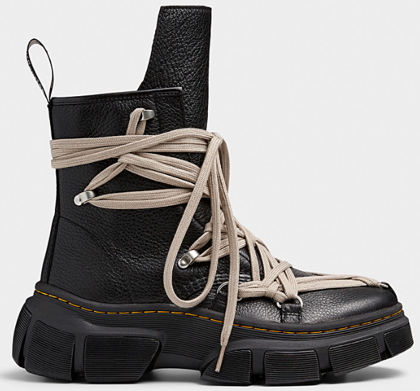 Rick Owens x Dr. Martens Botas de Cuero