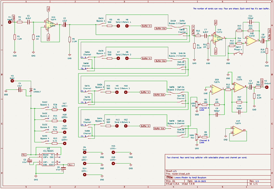 two channel loop switcher