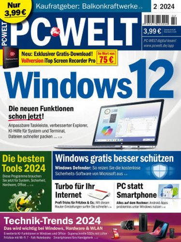 Pc Welt Magazin Februar No 02 2024