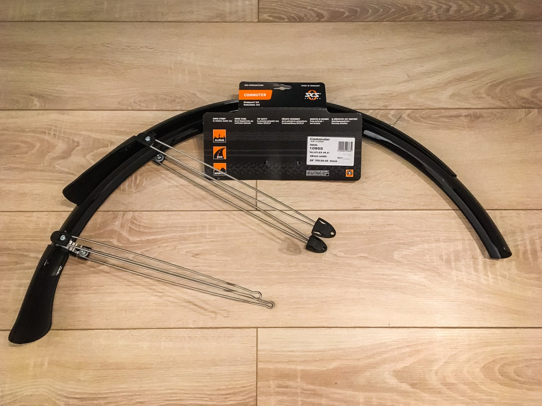 Крылья SKS Commuter Hybrid 28 45мм