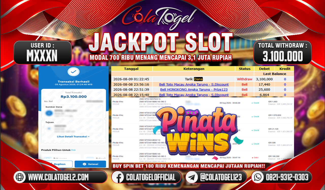 JACKPOT SLOT GACOR!!