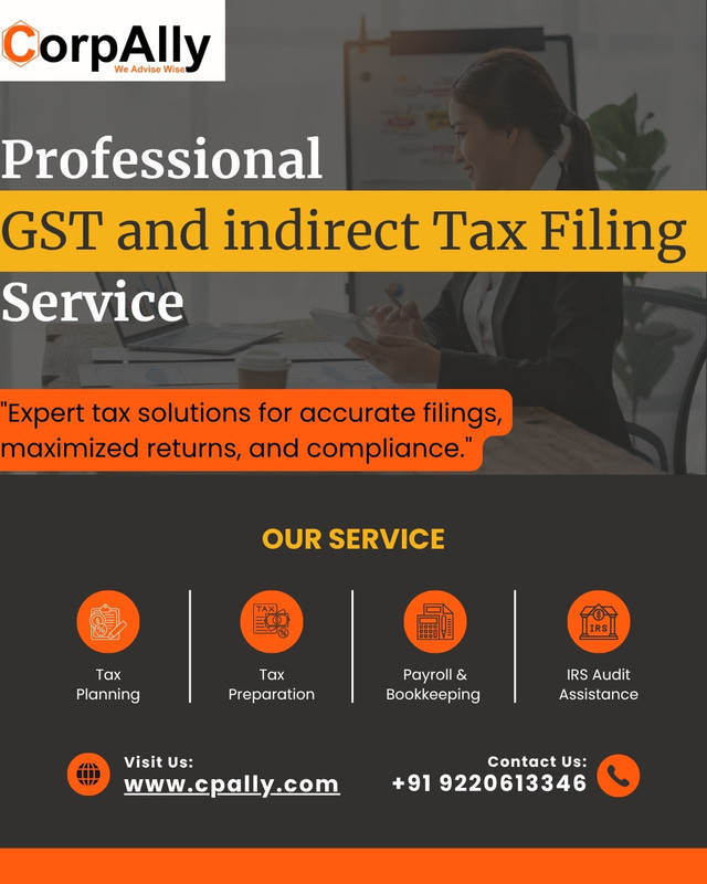 GST and Indirect Tax Filing Services Corpally