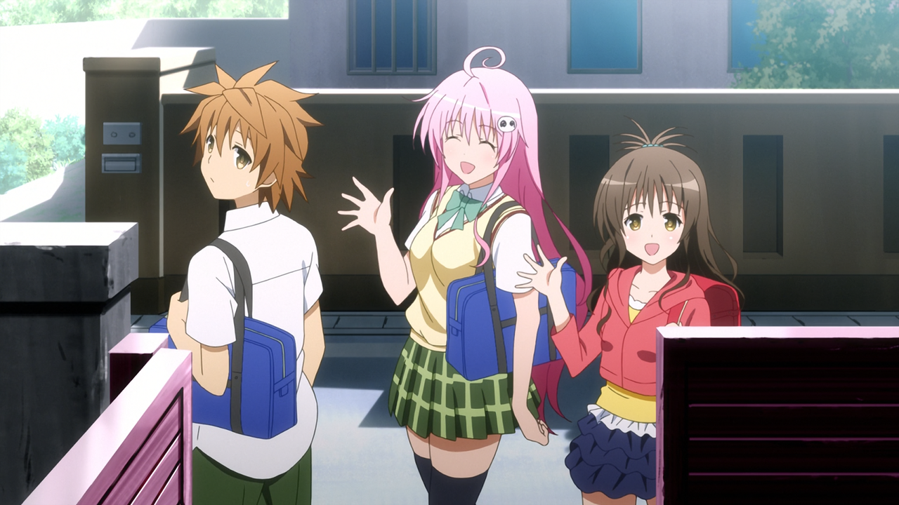 [Doki] To LOVE-Ru Darkness - 01v2 (1920x1080 Hi10P BD FLAC) [C8C