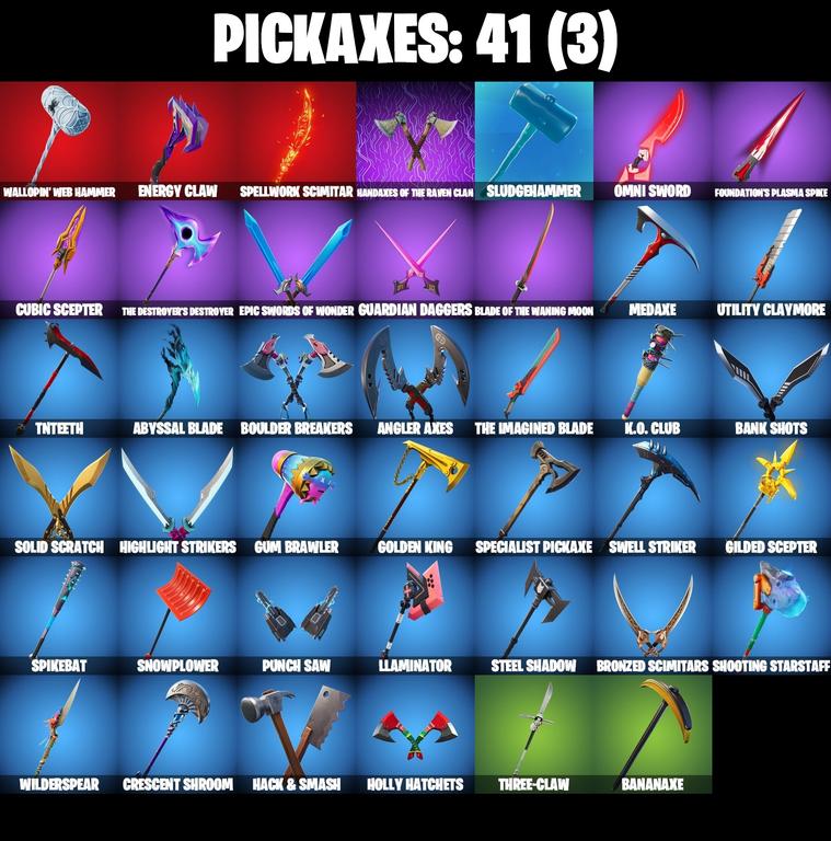 pickaxes comp