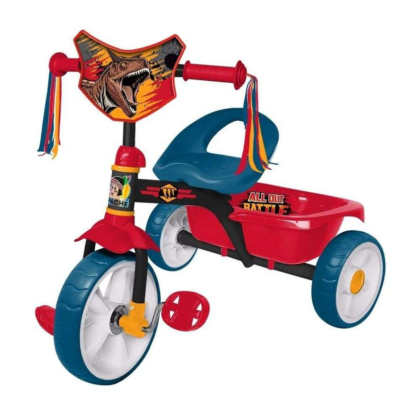 Triciclo Apache Jurassic Deluxe rojo