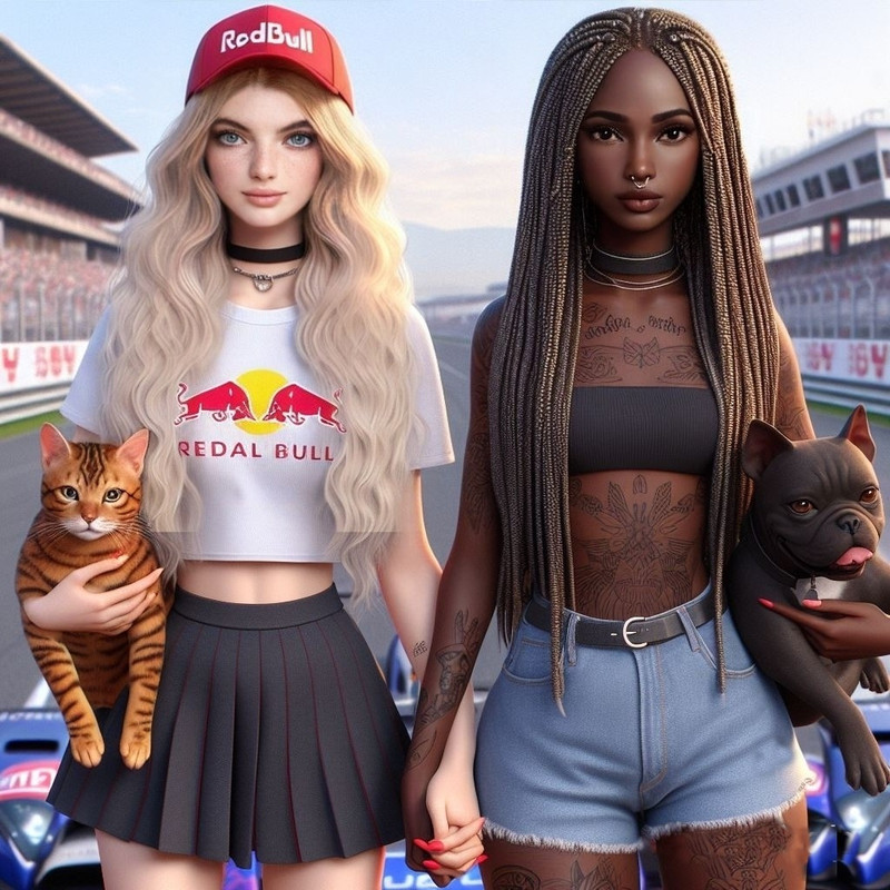 F1 drivers as girls - Chapter 3 - Anonymous - Formula 1 RPF