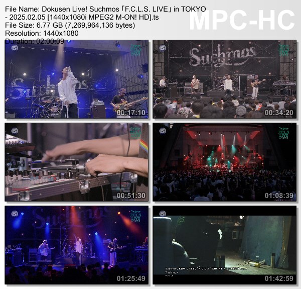 [TV-Variety] Suchmos “F.C.L.S. LIVE” in TOKYO (SSTV 2025.02.05)