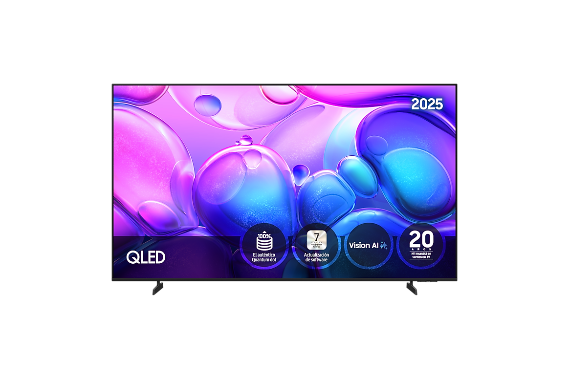 Televisor Samsung 85 pulgadas QLED 4K con diseño ultra delgado y colores vibrantes