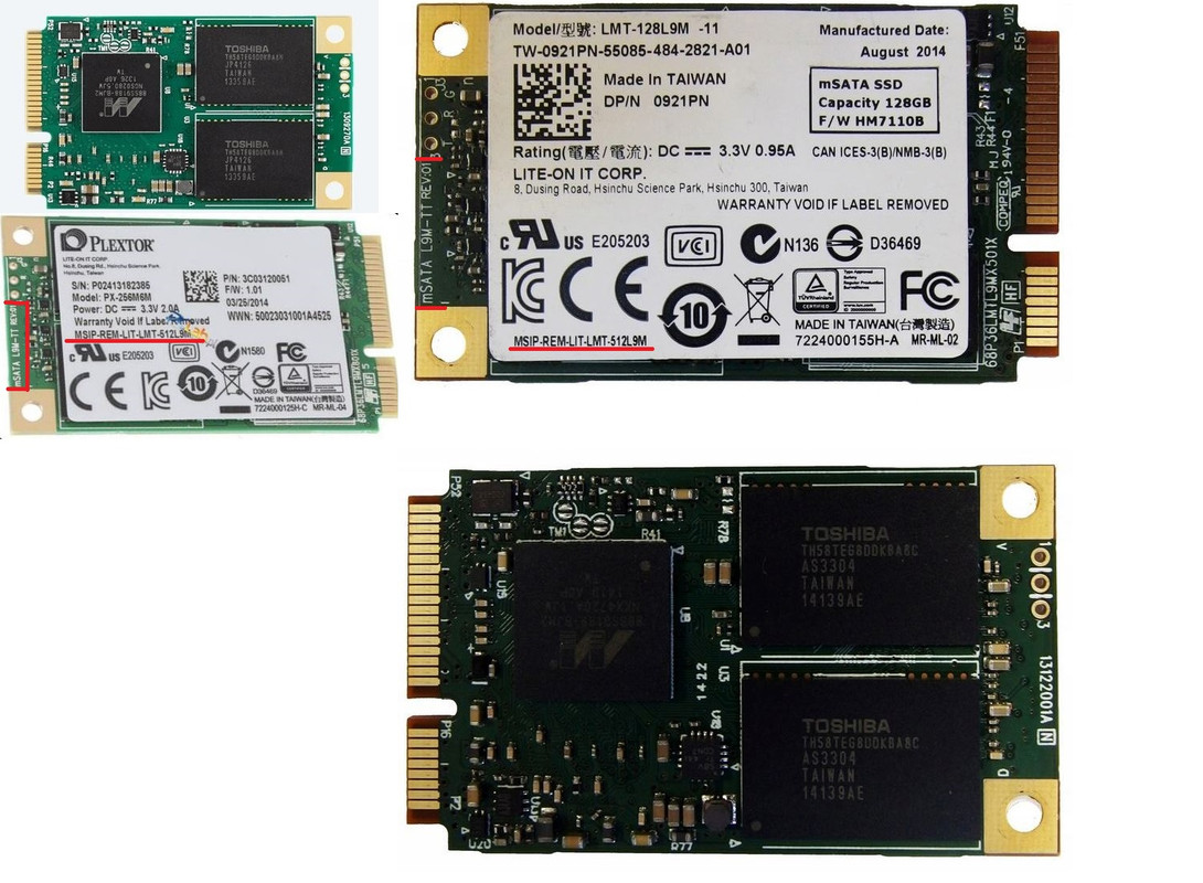 Plextor M6M vs Lite-On L9M