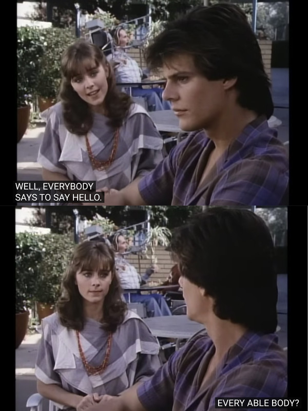 Scene from Highway To Heaven