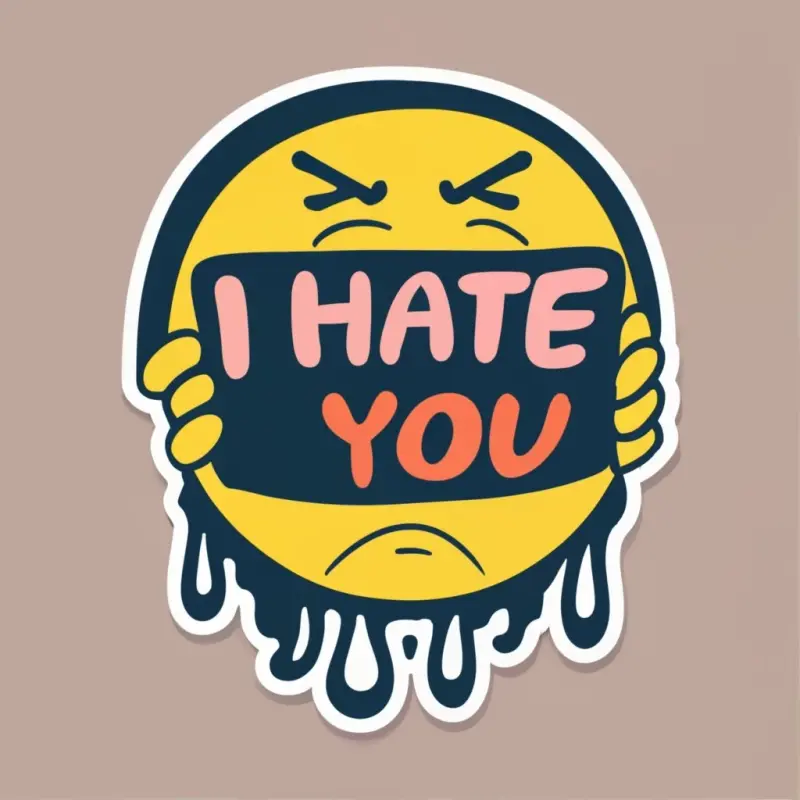 i hate you emoji pic