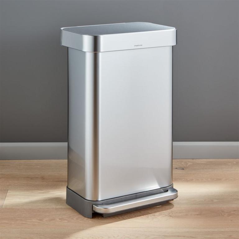 simplehuman rectangular step can 45 liter