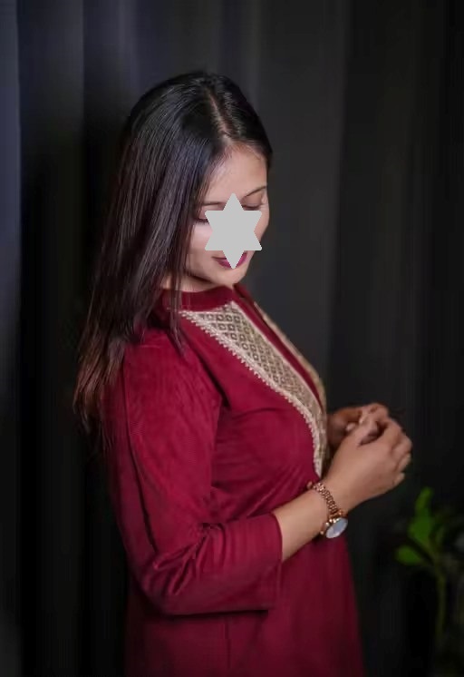 Women's Woolen Velvet Kurta and Pant Set | Winter Wear | Warm Velvet Ethnic Outfit | V-Neck Embroidery Lace Work Design | Maroon Colour Color 3 (KS129)