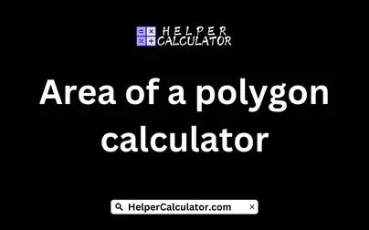 Area of a polygon calculator
