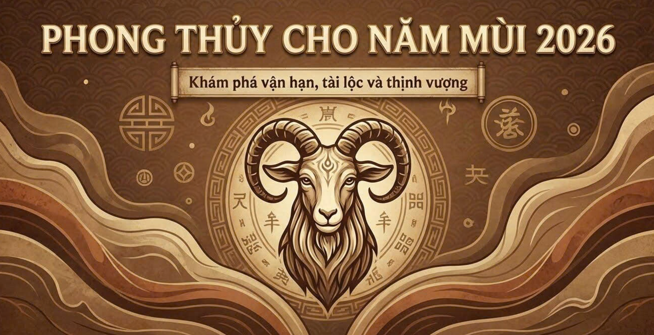 Phong Thuỷ Tuổi Mùi Năm 2026: Tài Lộc, Sự Nghiệp, Tình Duyên Và Những Điều Cần Biết