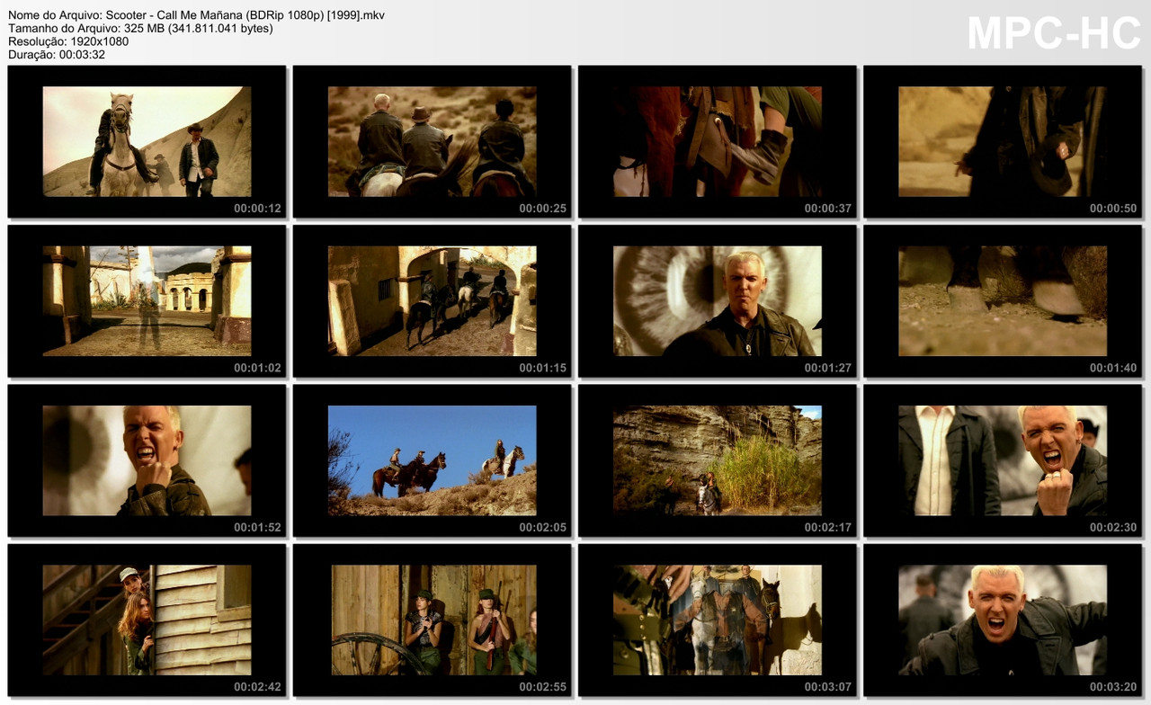 Scooter - Call Me Mañana (BDRip 1080p) [1999]