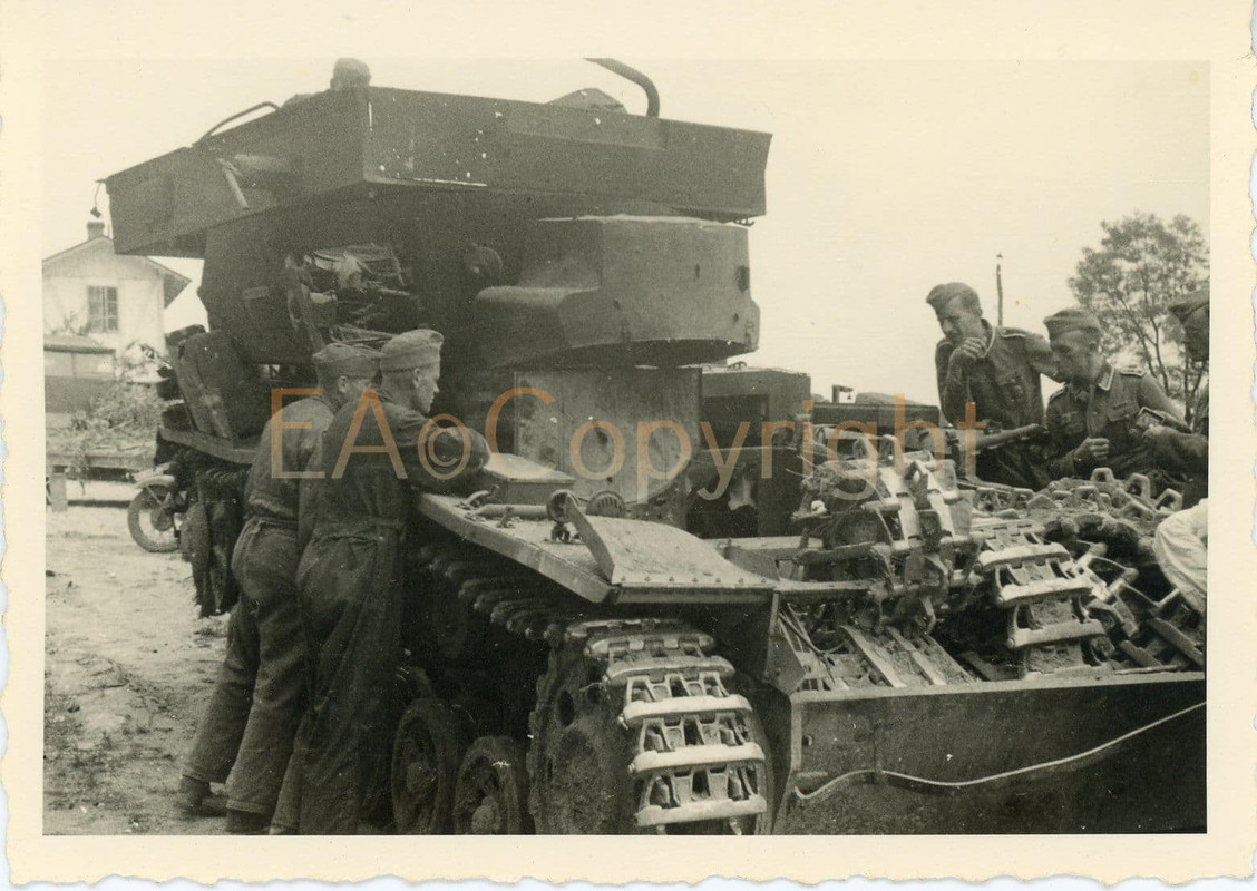 Kämpfe Panzer Tank Pz. Regiment 36 Foto