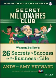 Download Secret Millionaires Club: Warren Buffett's 26 Secrets to Success in the Business of Life PDF or Ebook ePub For Free with | Oujda Library