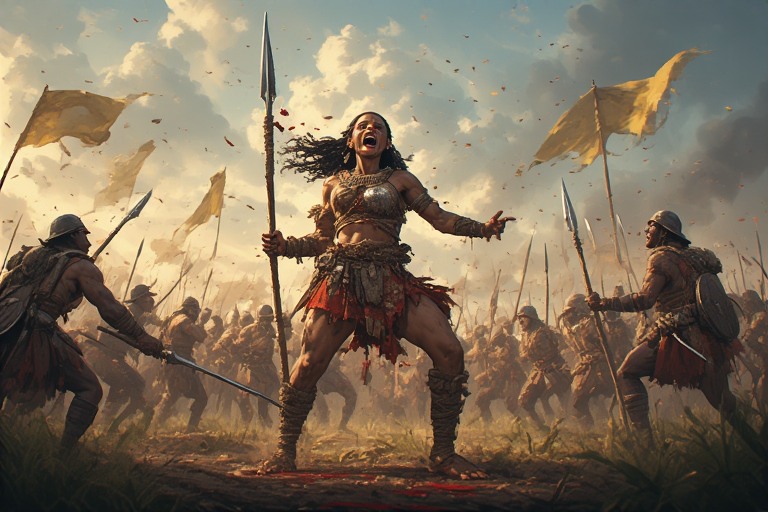 Africa-World-girl-warrior-hold-(17)