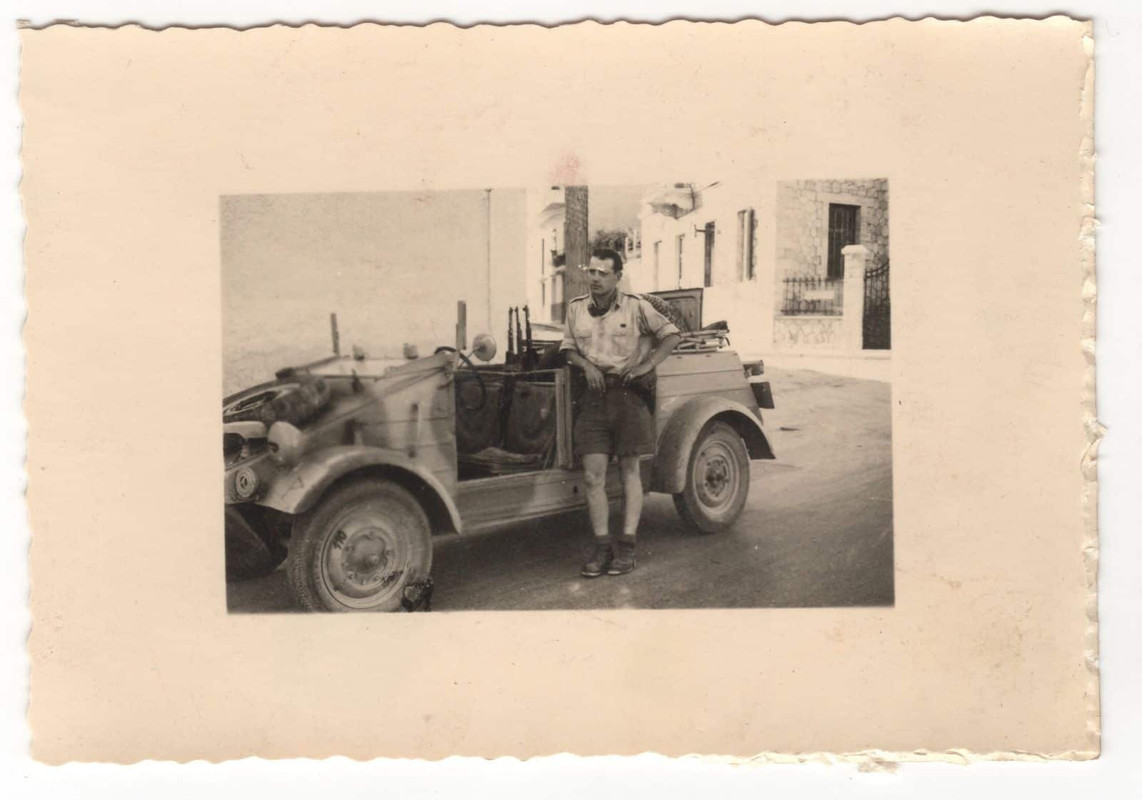 2 Originalfotos VW 82 Kübelwagen Sonderverband 2