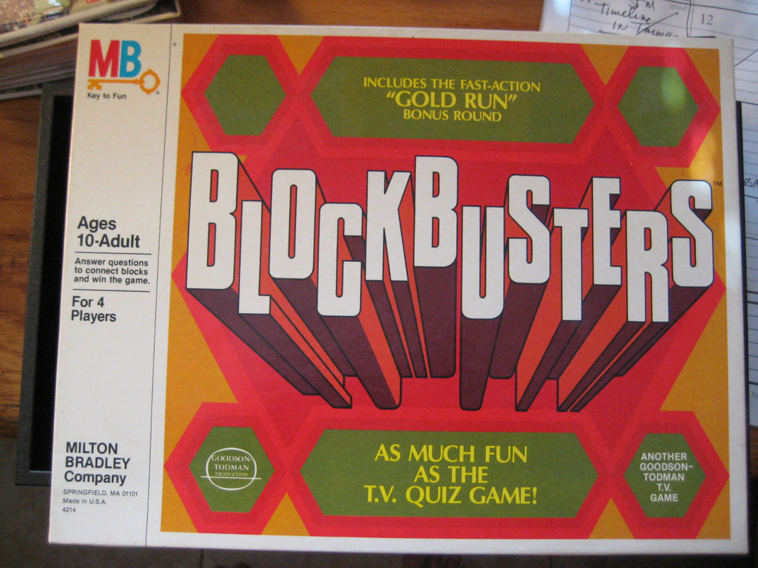 BlockbustersBoardGameMiltonBradley