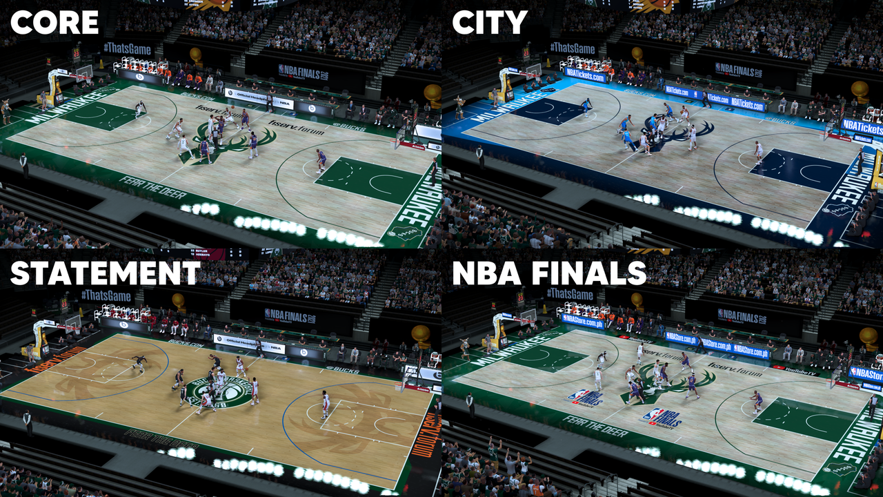 NLSC Forum • Kyu2KMods RLSD❗️30 NBA TEAMS UPDATED CORE COURT