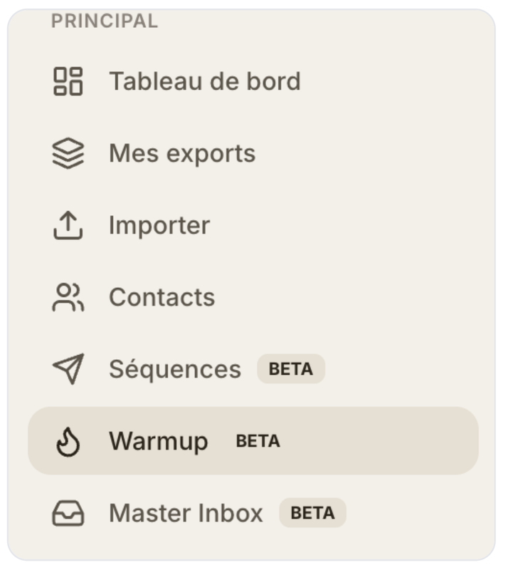 Anti-SPAM Menu