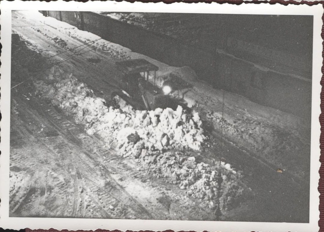schneeräumung 1962
