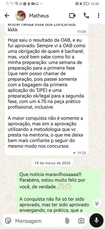 Depoimento aluno aprovado 7