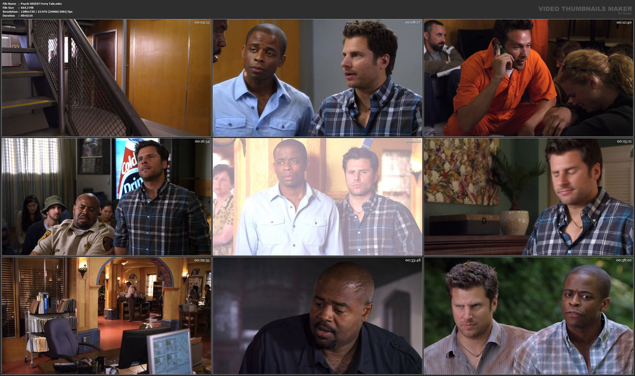 Psych S05E07 Ferry Tale.mkv